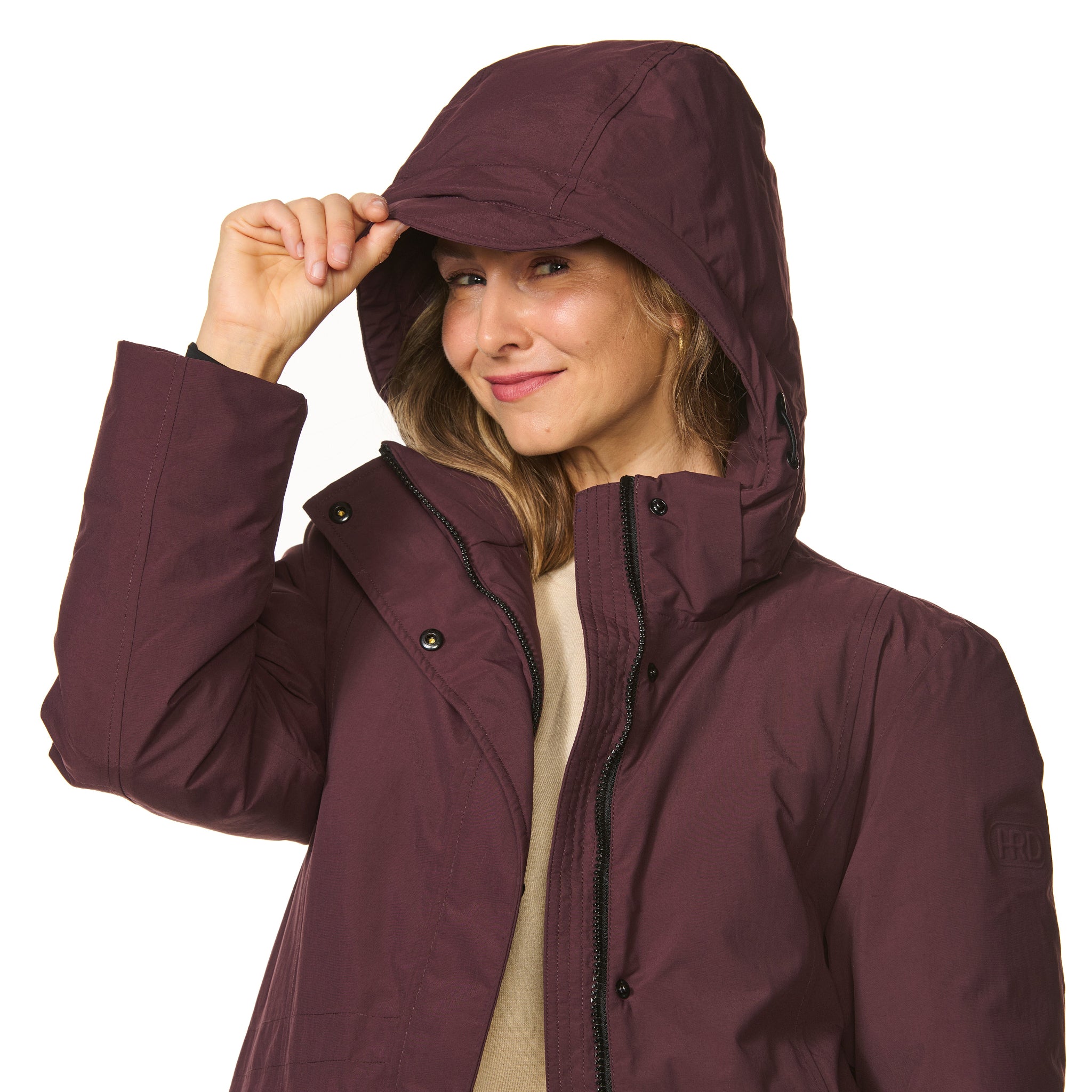 Winterparka Aspen burgandy Happy Rainy Days 