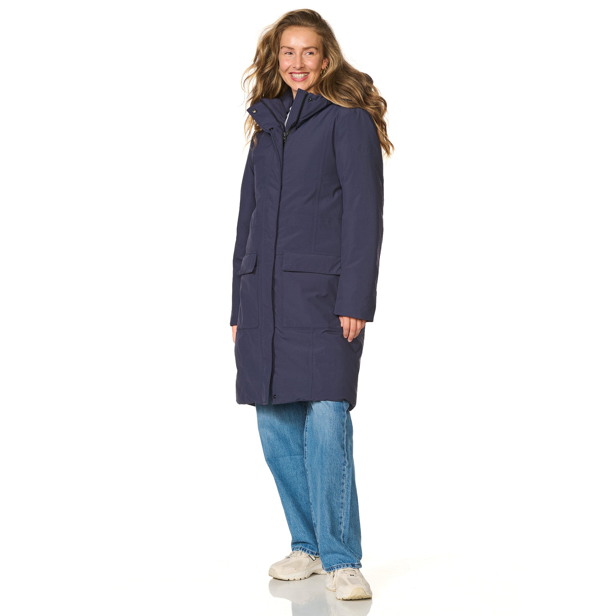 Winterparka Aspen donkerblauw Happy Rainy Days