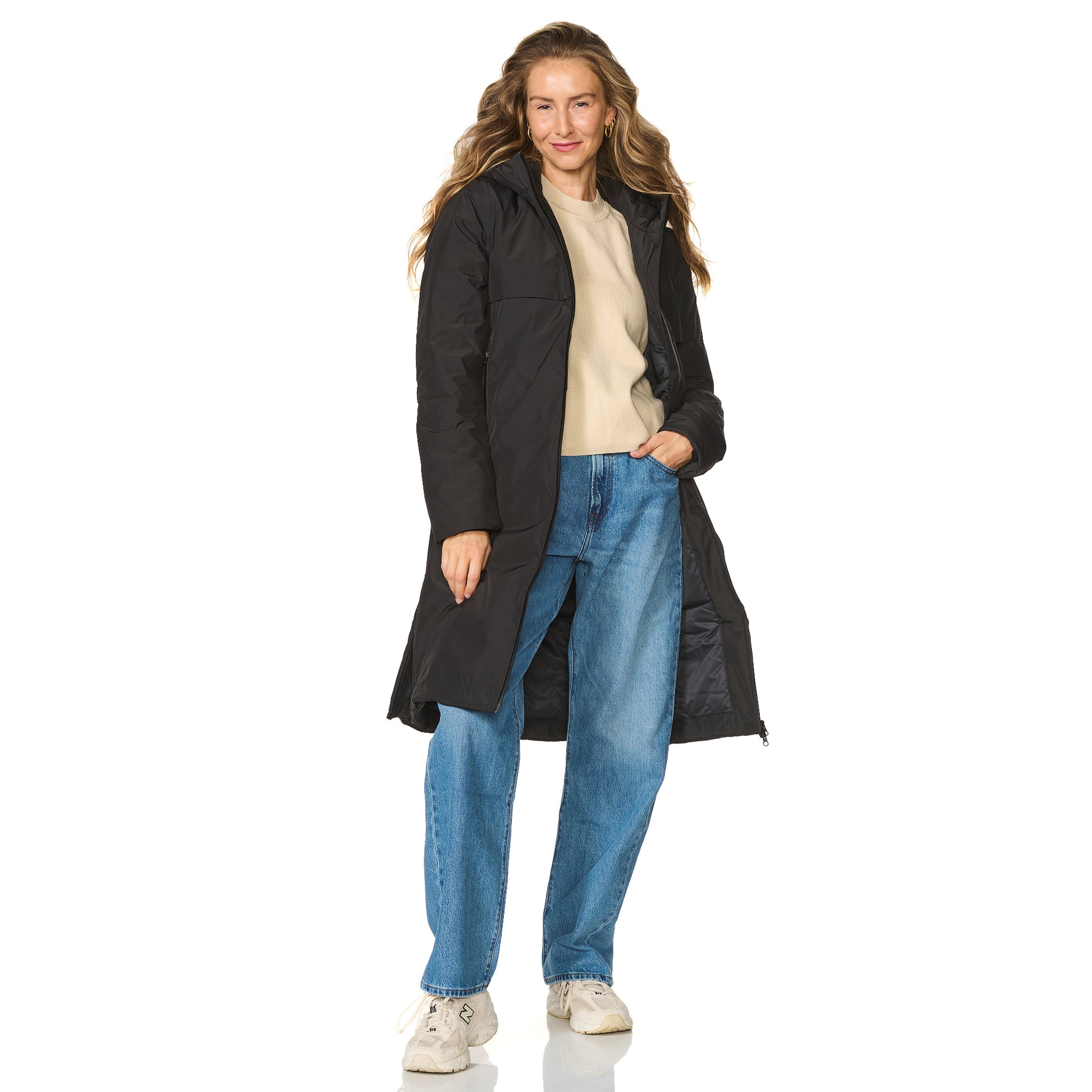 Winterjas Vegas zwart Happy Rainy Days 