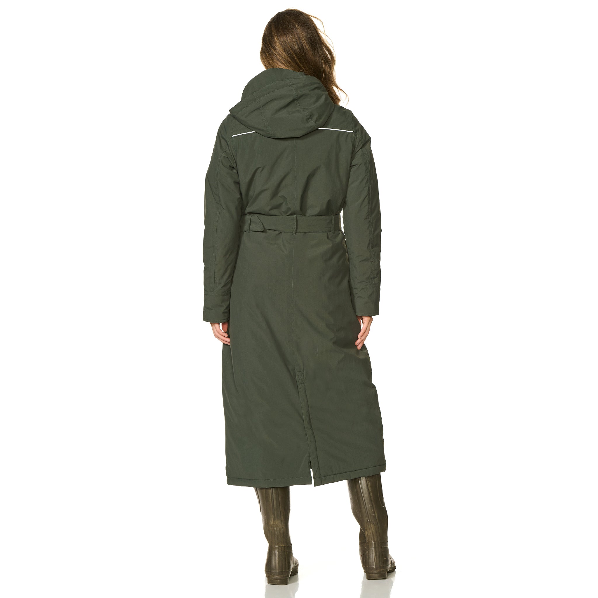 Winterjas Toronto donkergroen happy rainy days