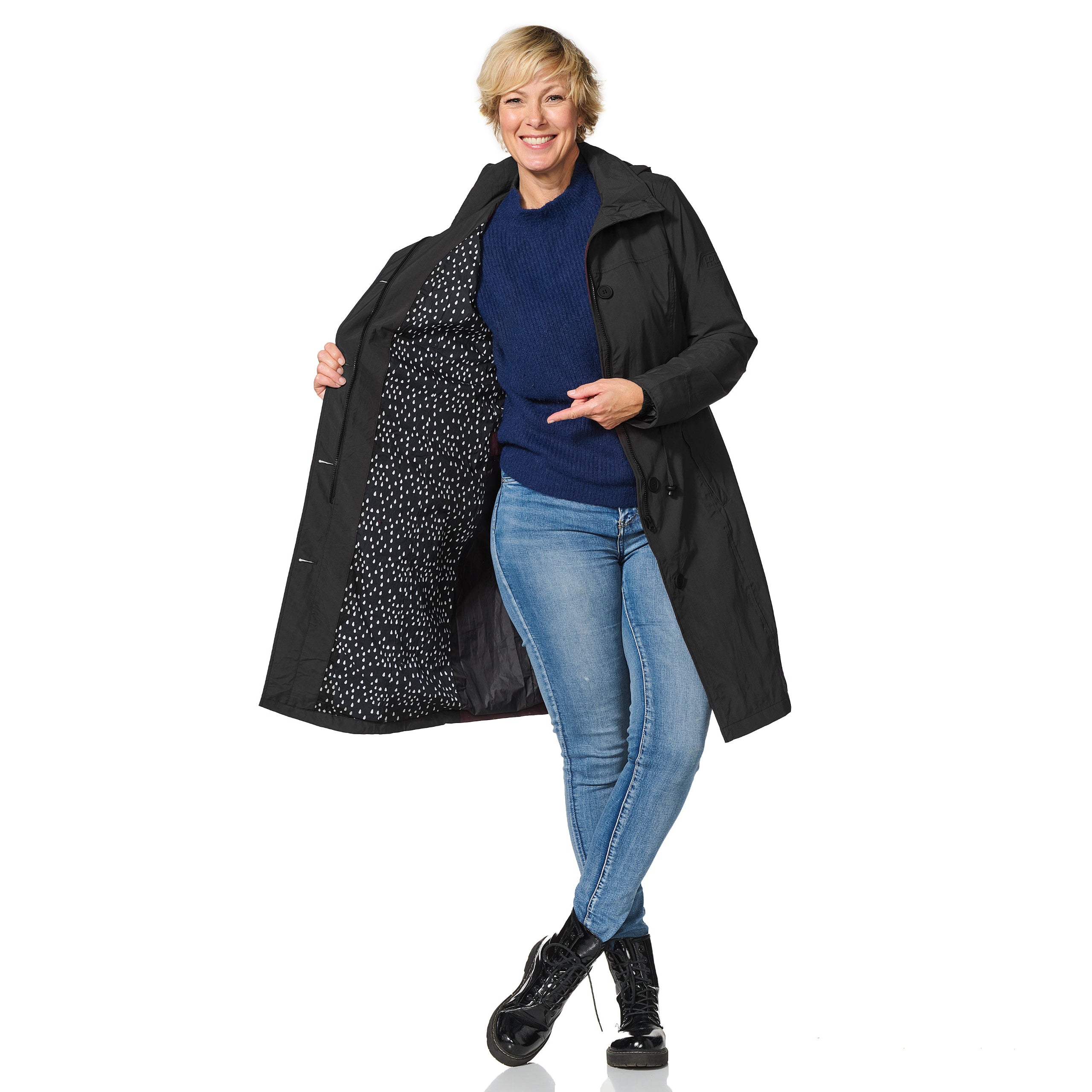 jas Porto donkerblauw